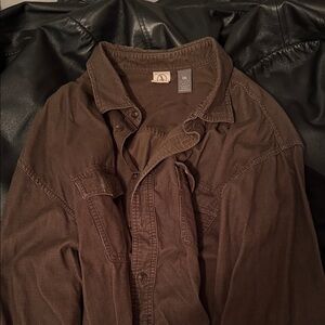 Aigle Men's Dark Brown Shirt Jacket